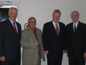tools-guests (L-R) Jerry Chitwood, Donnie Robinette, Tim Hill, T.L. Lowery.