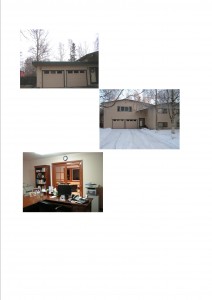 Alaska State Offices before (top), after (middle) and interior. 