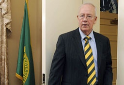 kenneth-starr Kenneth Starr meets with reporters Monday, Feb. 15, 2010 in Waco Texas. The former independent counsel whose work led to the impeachment of President Bill Clinton, was named president of Baylor University. Starr is the dean of Pepperdine University’s School of Law in Malibu, Calif. and will become Baylor’s 14th president.