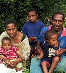 newsap11012_img Umba with his wife Wari, and their children.