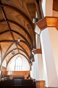 Lee University chapel interior