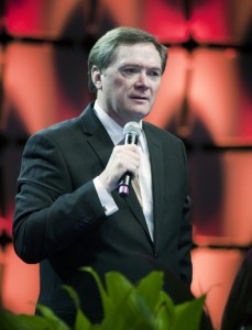 Williams at GA podium