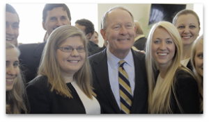 Alexander with Students