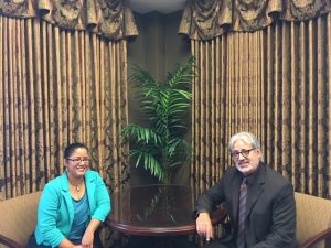 Deborah Ortiz of the Hispanic Ministries office recently conducted this interview with Dr. Ramirez in his office at the International Offices in Cleveland, Tennessee (click photo to enlarge)